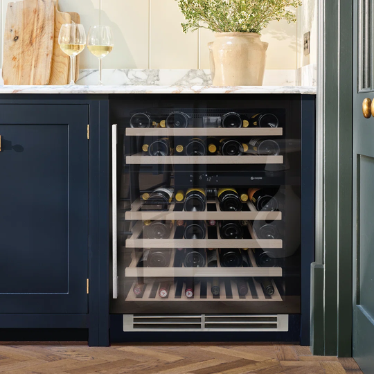 46 Bottle Dual Zone Built-In Wine Refrigerator