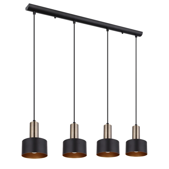 Graeme 4-Light Kitchen Island Linear Pendant