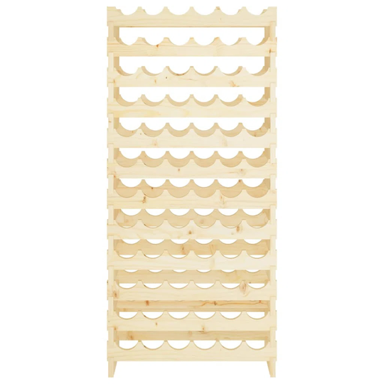 Belfry Kitchen Wine Rack 65X29x134 Cm Solid Wood Pine