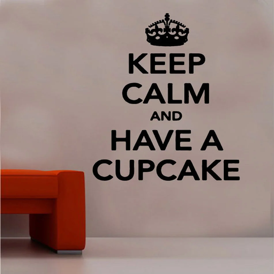 Keep Calm & Have A Cupcake