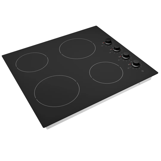 60cm 4 Zone Ceramic Hob with Dial Control