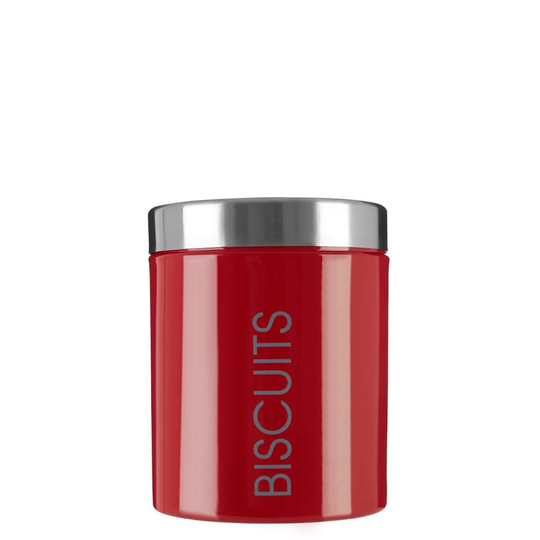 Liberty Biscuit Canister - Red