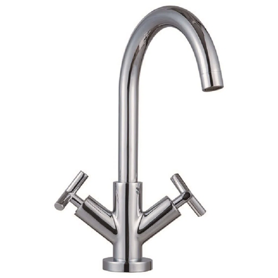 Schütte 2-Handle Basin Mixer Eliot Chrome
