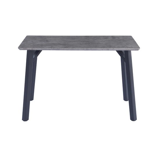 1.2M Granite Effect Rectangular Dining Table - Grey