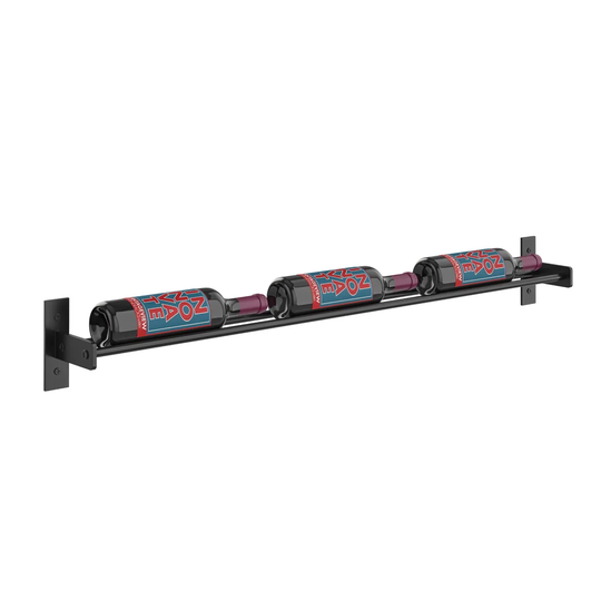 Thedford 3 Bottle Metal Wall Mounted