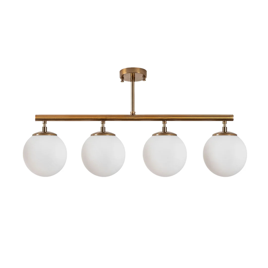 Luper 4-Light Kitchen Island Linear Pendant