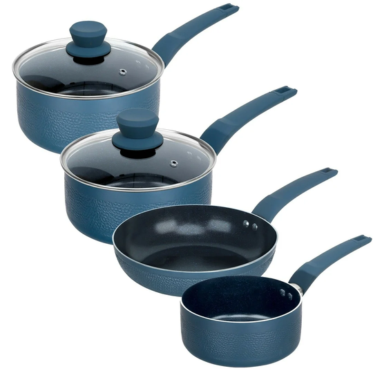 Urbn-Chef 4 Pieces Aluminium Non Stick Cookware Set