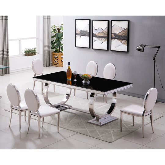 Shailja Trestle Dining Table