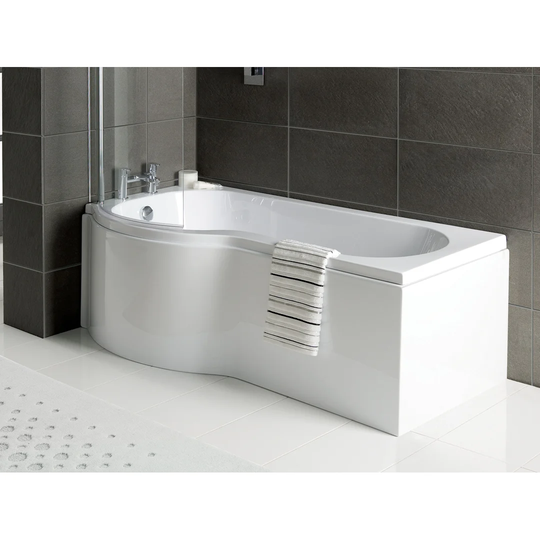 Agathla 1700 mm x 850 mm Shower Bath Single Ended Bathtub