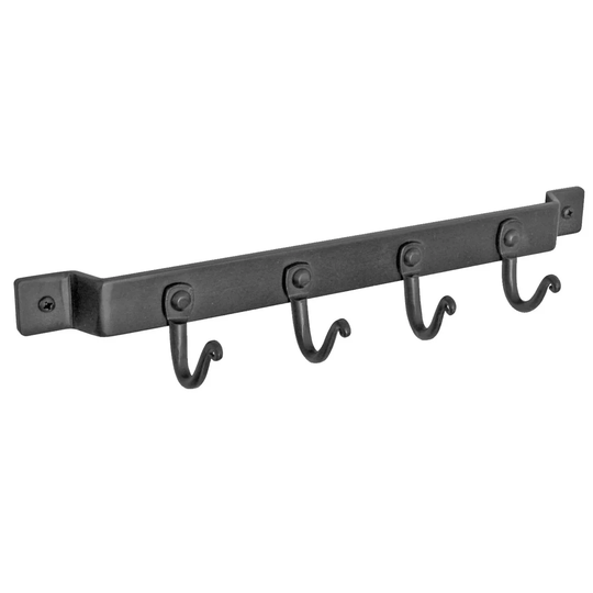 4 Hook Bracket Steel Fireplace Tool