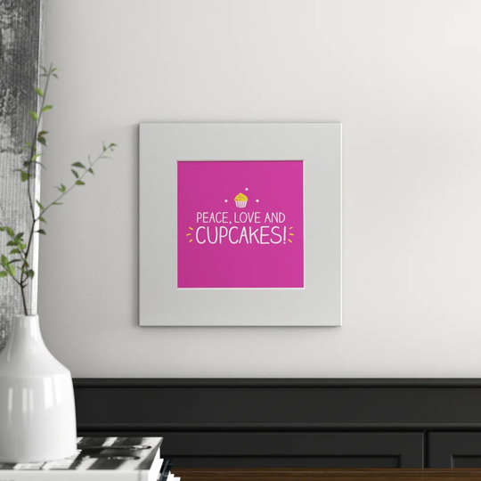 Cupcakes Typography
