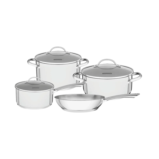 Tramontina 4 Pieces Stainless Steel Cookware Set