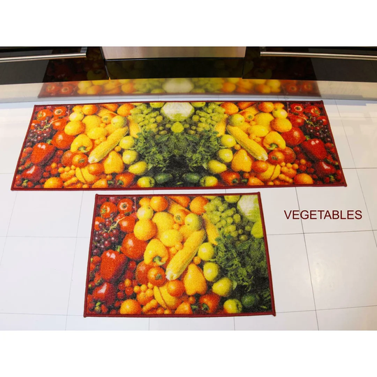 Esai Fruit Printed Kitchen Mat