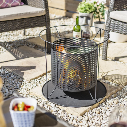 Bo Steel Wood Burning Fire Pit