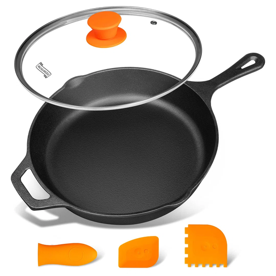 26cm Non-Stick Skillet with Lid
