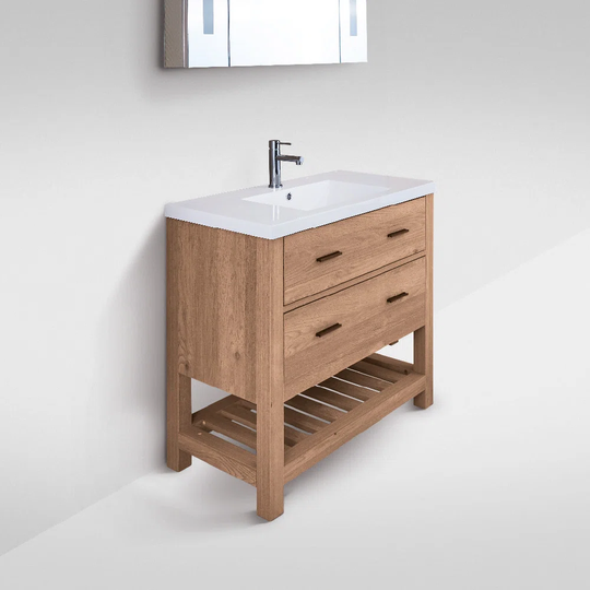Soria 890mm Free-standing Single Vanity Unit