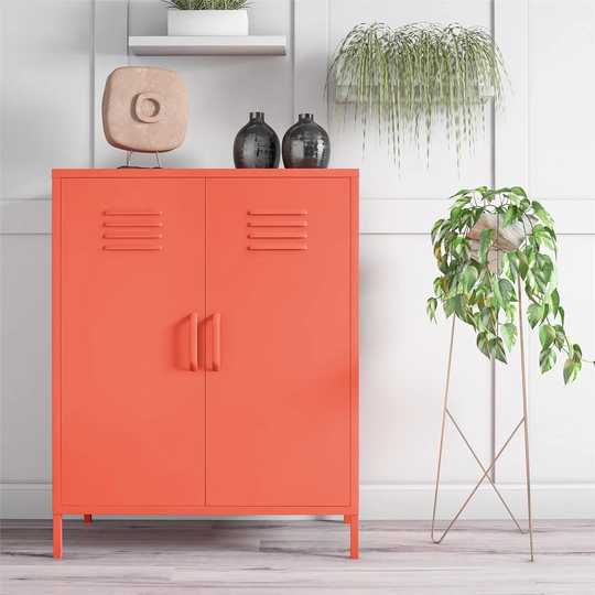Steel 2 - Door Cabinet Accent Chest