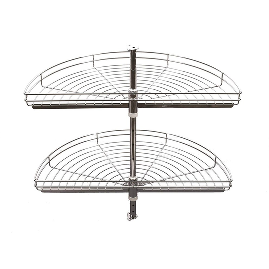 (Ø820, White) Half carousel - kitchen storage system