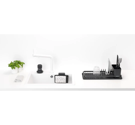 Sinkside Dishwashing and Drying Rack Set