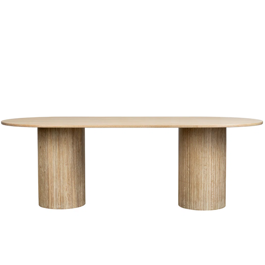 Chrysanthos 200 Cm Double Pedestal Dining Table