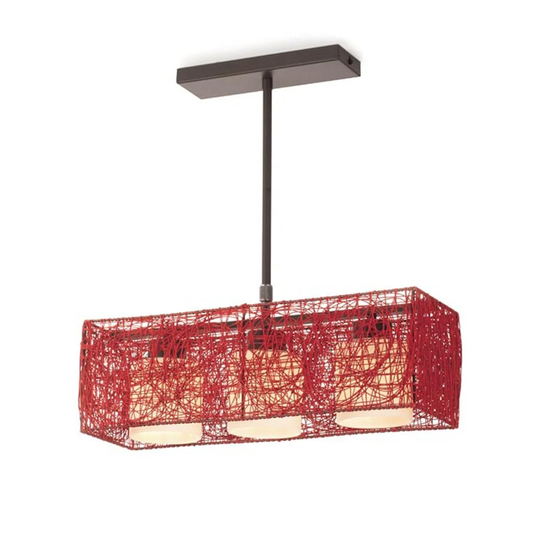 Kerrie 3 - Light Kitchen Island Rectangle Pendant