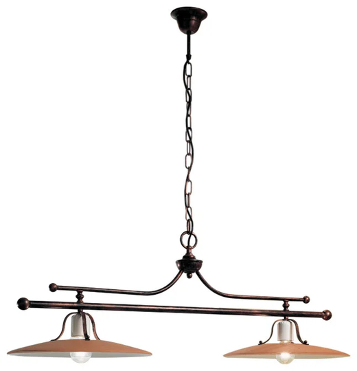 Bologna 2-Light Kitchen Island Dome Pendant
