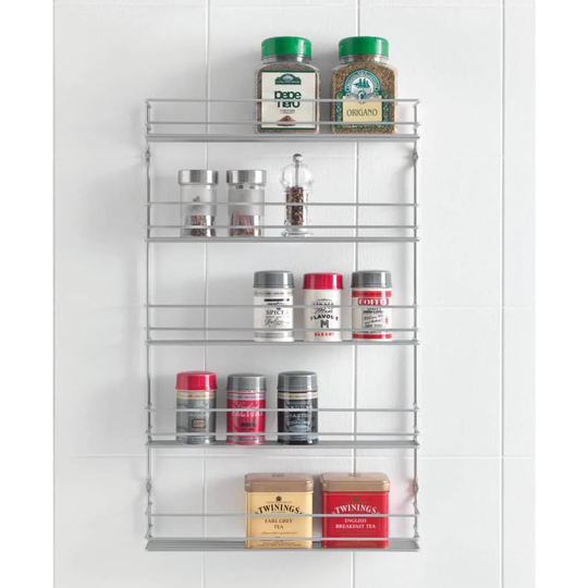 22-Jar Wall Mounted Spice Rack