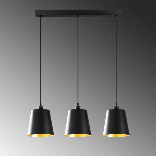 Byer 3 - Light Kitchen Island Bell Pendant