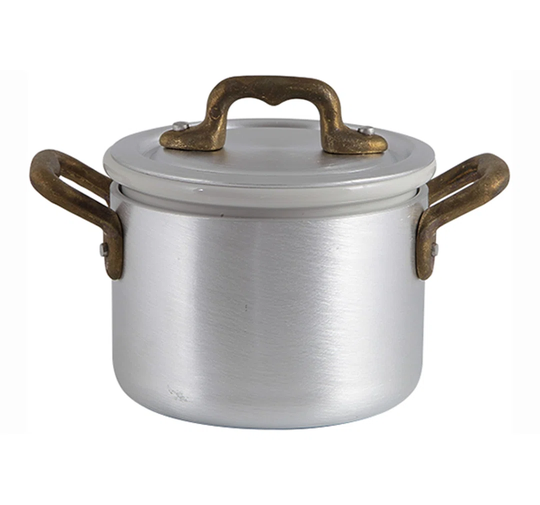 SET DEEP SAUCE PAN+ LID+CERAMIC CM 10