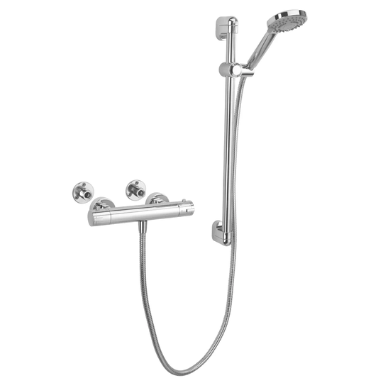 Mezzo Thermostatic Shower with Slider Rail