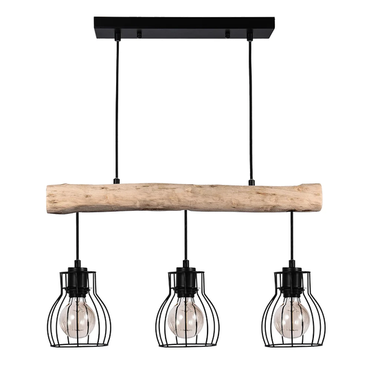 Ranstead 3 - Light Kitchen Island Linear Pendant