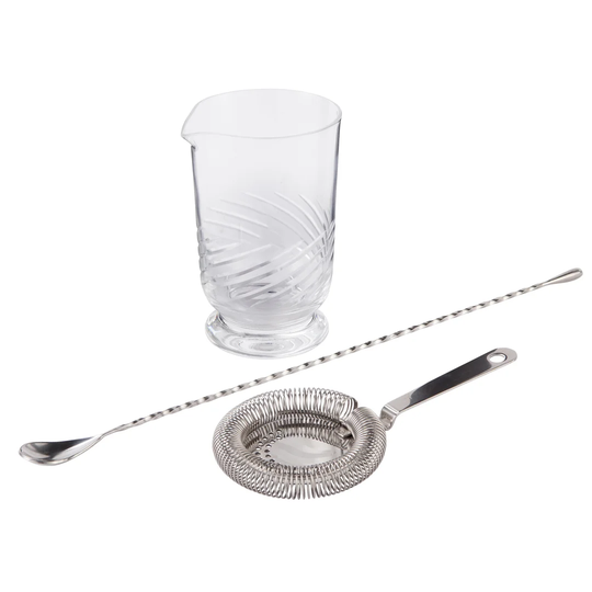 Premier Mixing 3 Piece Cocktail Bar Tool Set