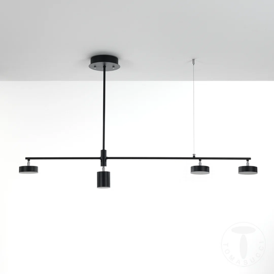 Lampadario DOMINO BLACK