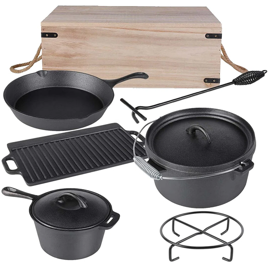 Belfry Kitchen Felipe 1 l Non-Stick Cast Iron Round Set