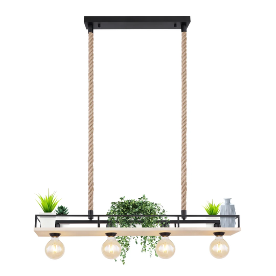 Burch 4-Light Kitchen Island Bulb Pendant
