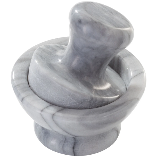 Judge Marble, 10 x 10cm Spice Grinder, White
