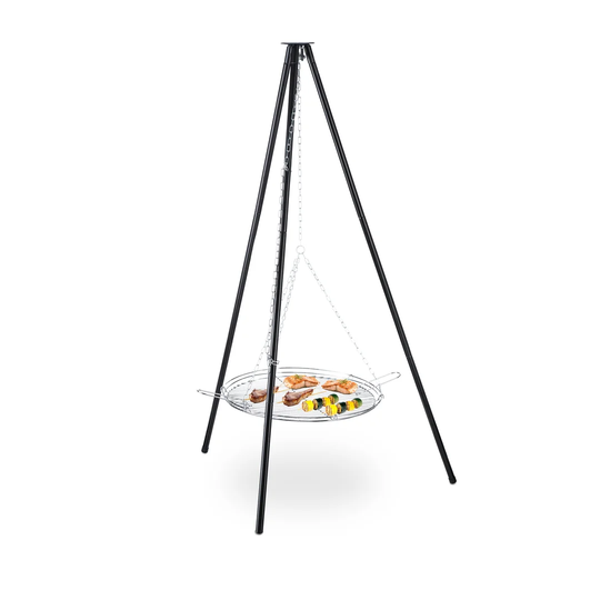 Dakota Fields 52cm Portable Charcoal BBQ