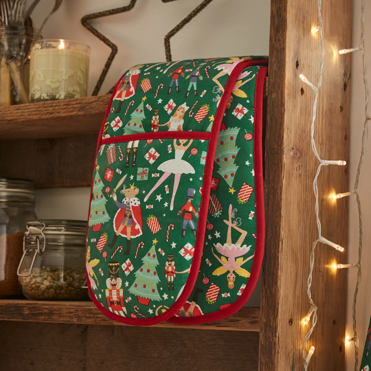 Nutcracker Double Oven Glove