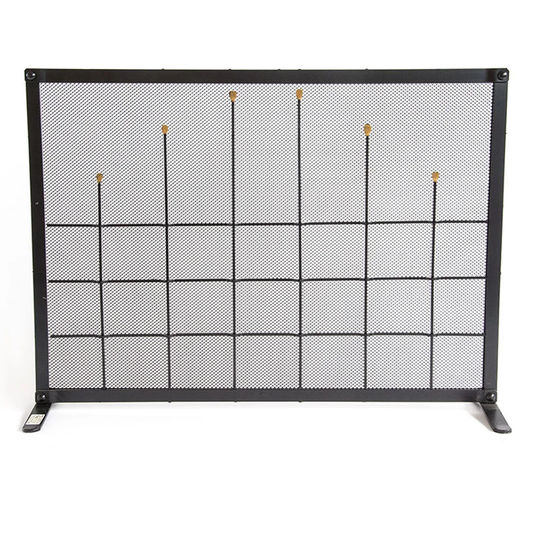 Ottilie 1 Panel Iron Fireplace Screen