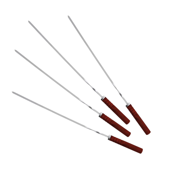 Brühl 4 Piece Skewer and Shish Kebab Set
