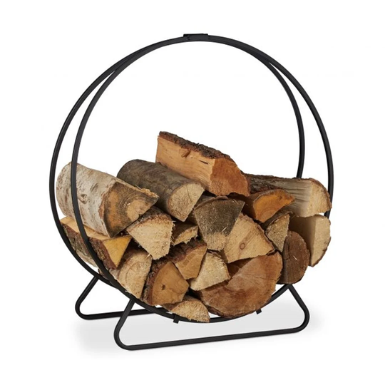 Bottom 61Cm W Metal Log Rack