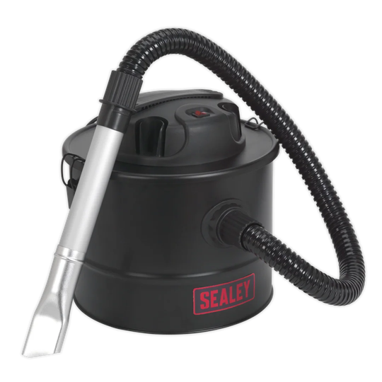 Sealey Ash Bagless Cylinder Vacuum Cleaner