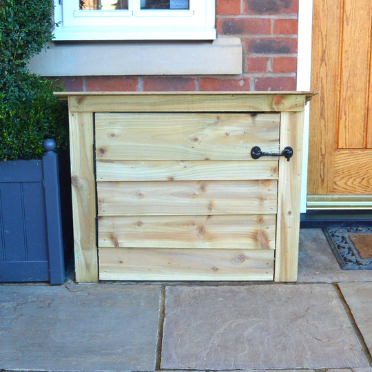 Kitson 29.52" W x 21.65" D Wood Log Store
