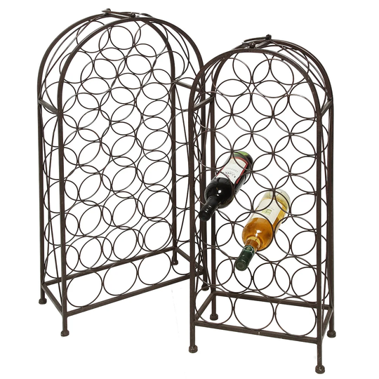 Bovingdon 2-Piece Wine Shelf Set