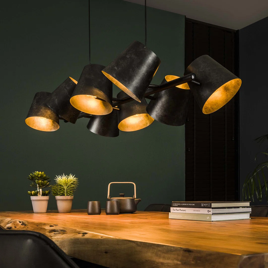 Kattamuri 8 - Light Kitchen Island Drum Pendant