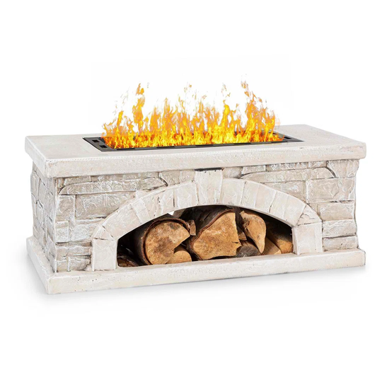 Matera Stone Charcoal and Wood Burning Fire Pit