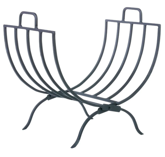 Wrought Iron Folding Log Rack