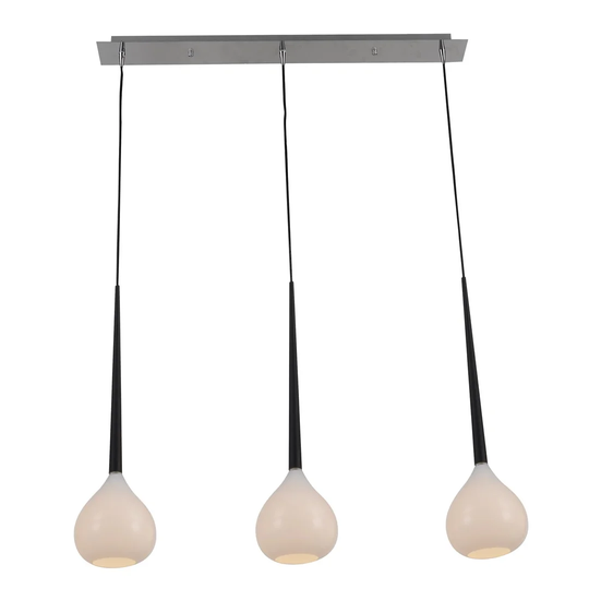 Malachi 3-Light Kitchen Island Pendant
