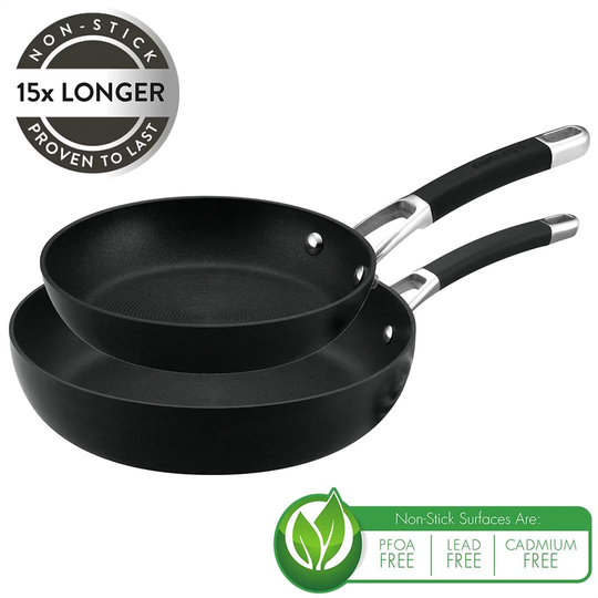 Wang 2-Piece Non-Stick Frying Pan Set