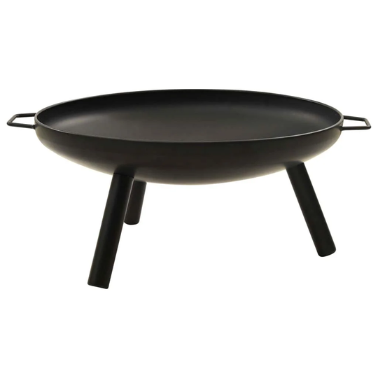 Emah 28Cm H x 59Cm W Steel Wood Burning Outdoor Fire Pit
